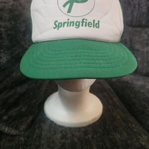Springfield Green and White Men's Hat